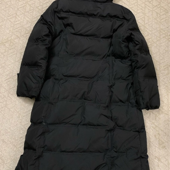 Calvin Klein Goose Duck Down Long Jacket Women's PXL Coat Hooded Snow Classic - Picture 8 of 11